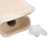 Hot Water Bottle 2000ML Water Injection Hot Water Bag With Plush Cover for Discomfort Relief