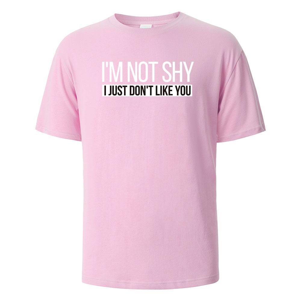 

I m Not Sky Printed T-Shirt Mr. Funny Graphic 100% Cotton Oversize Shortsleeved Tees For Men Women Summer Fashion Casual Tops 4XL