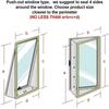 Universal Window Seal for Portable Air Conditioner Tilting Sloping Windows Easy To Install Mobile Air Conditioner Cloth