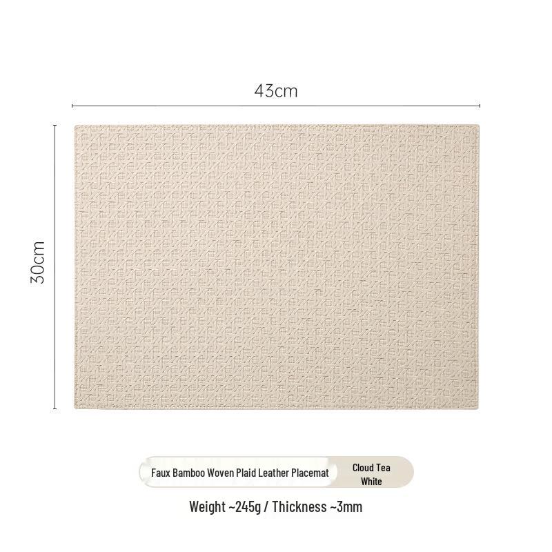 Элегантная водо- и маслостойкая китайская скатерть - Термостойкая подставка для отеля, дома и ресторана