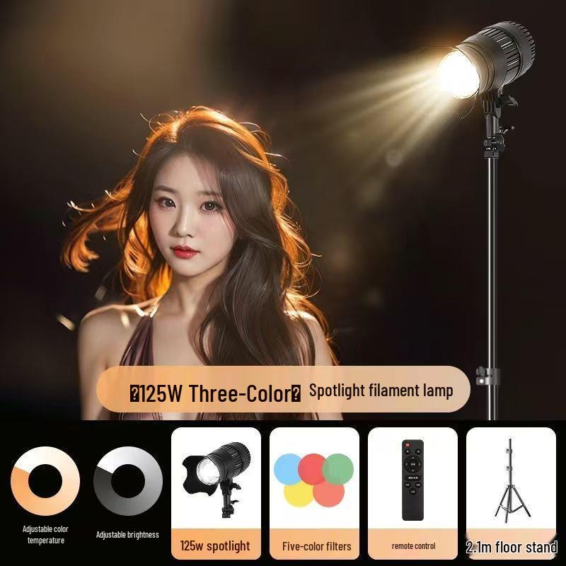 Live Stream Hair Fill Light: Atmosphere & Beauty Spotlight for Photography