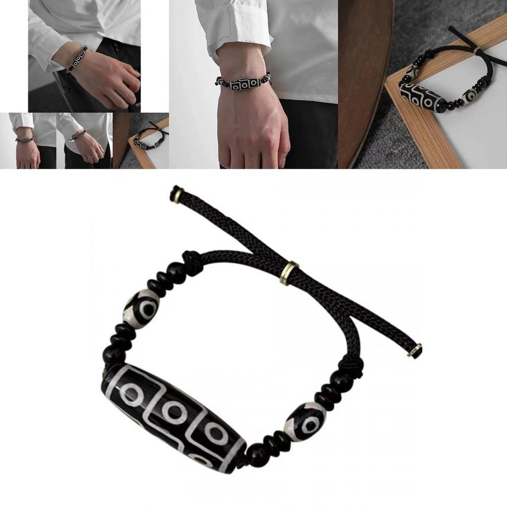Nationaler Stil Keramik Dzi Perlen Armband Unisex Schmuck Für Sommer 2024