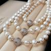 9-10Mm Natural Freshwater Pearl Necklace Clavicle Chain