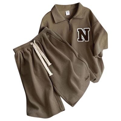 Casual Two-piece Suit For Women Summer New Short-sleeved Shorts Running Loose Sportswear