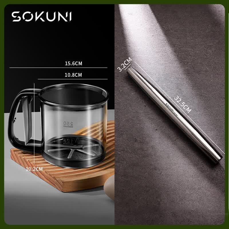 Handheld Semi-Automatic Flour Sifter