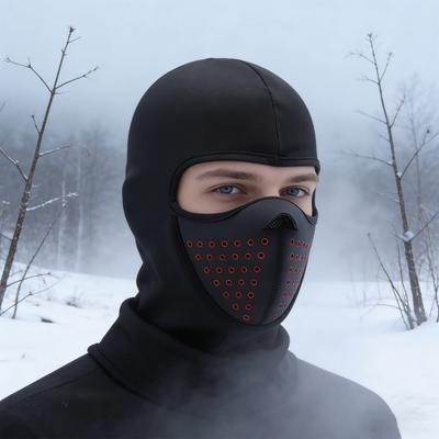 Balaclava Ski Face Guard Men Women Outdoor Cold Weather Winter Motorcycle Snowboard Riding Cycling Windproof Thermal Fleece Face Guard Neck Warmer