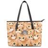 Handtasche mit Katzenmuster Für Katzenliebhaber Süßes Geschenk Muster Individuell Pu Weltraumleder Umhängetasche
