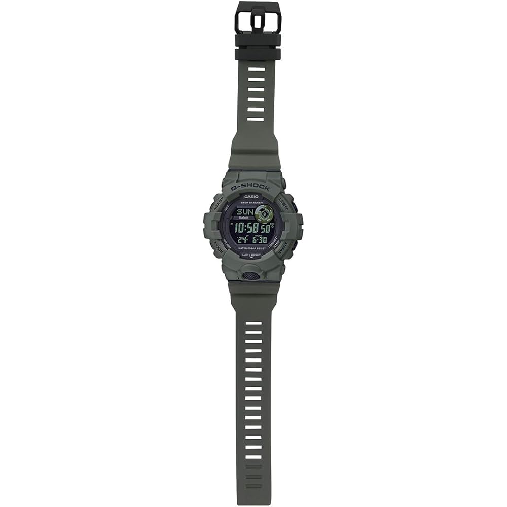 Casio G-SHOCK GBD-800UC-3 Men's Digital Watch Green Resin Strap Waterproof