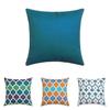 Solid Color Waterproof Cushion Cover Pillow Case For Outdoor Home Decor 16" To 24