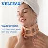 Velpeau Silicone Neck Brace Spine Pressure Relief Cervical Collar Breathable Waterproof for Neck Stiffness Pain