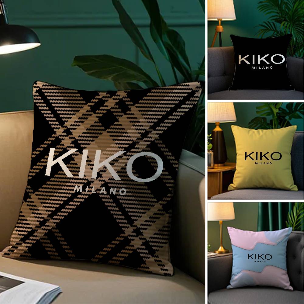 Dostupný luxus KIKO MILANO - Trendy povlak na polštář Pohodlí Pohovka Lůžko Hedvábně elegantní Skrytý zip Dekorativní povlak na polštář