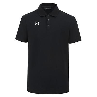 Polo de Manga Corta Cómodo Versátil Transpirable para Hombre tops Negro 21500548-001