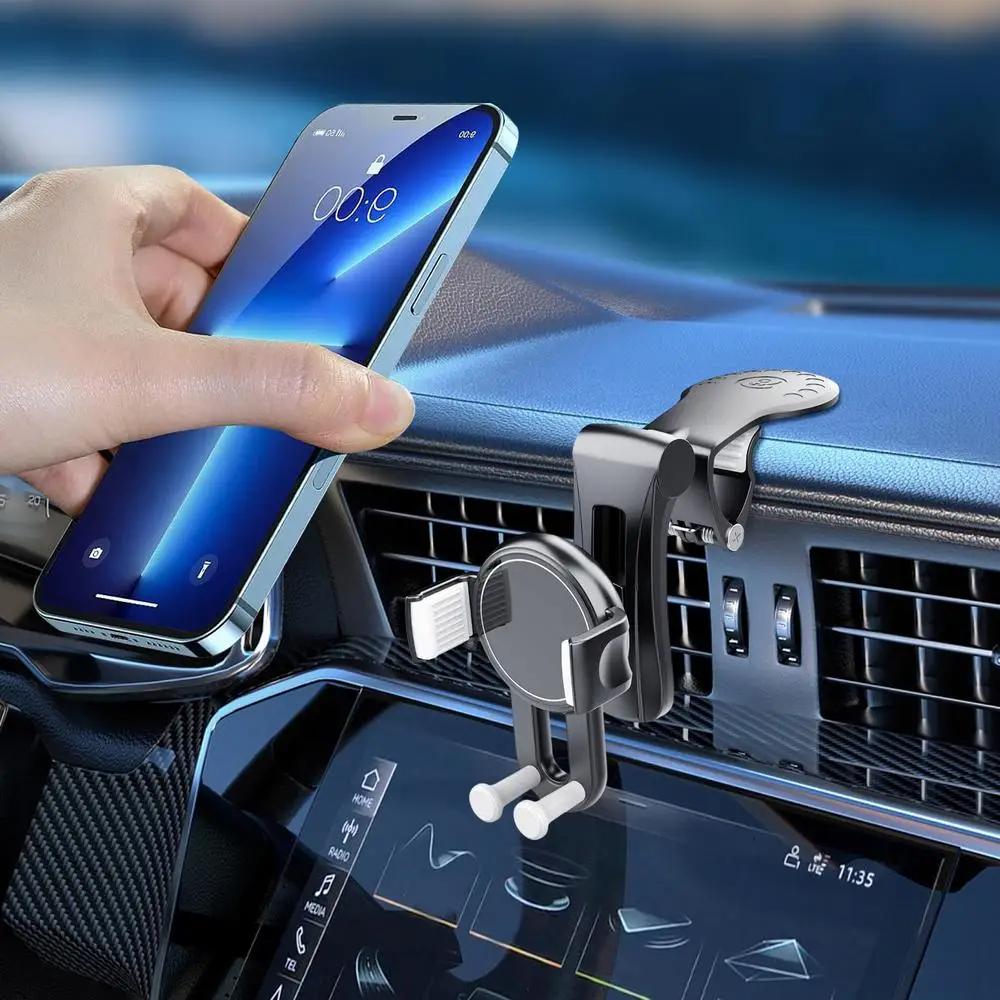 YB25-3 Car Dashboard Phone Mount Holder Adjustable Multi Function ABS Navigation Stand