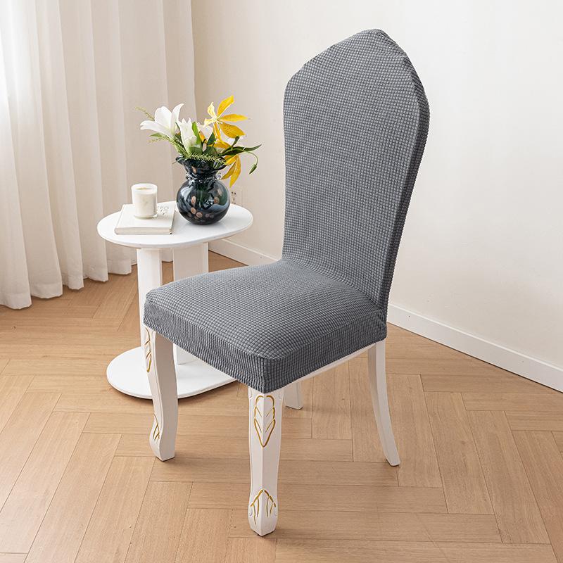 Thickened and High Non-slip Chair Cover American Seat Cover Luxury Dining Table Stool Cover Dust Resist and Wear-resistant All Seasons