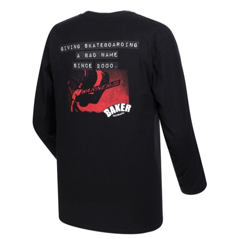 Vans X Baker Long Sleeve T shirT Vn0a455iblk1