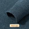 Futing Men's 100% Sheep Wool Warm Crew Neck Sweater