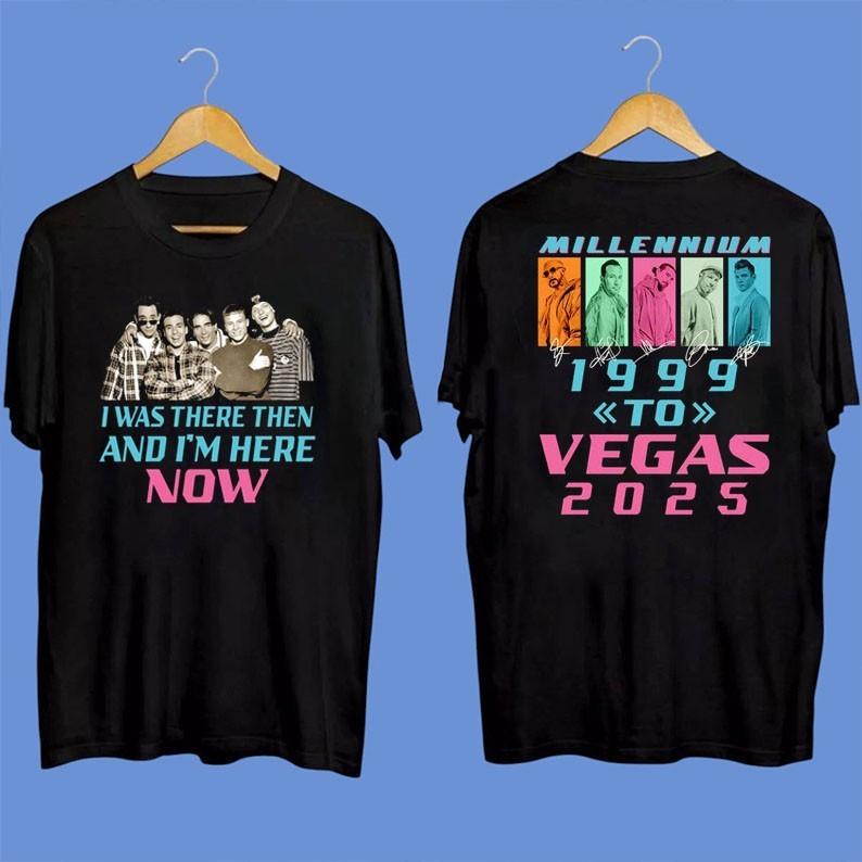 

New Backstreet Boys Millennium Tour 2025 Gift For Fans Unisex S-5XL Shirt SS1638 Unisex T-Shirt XXXL