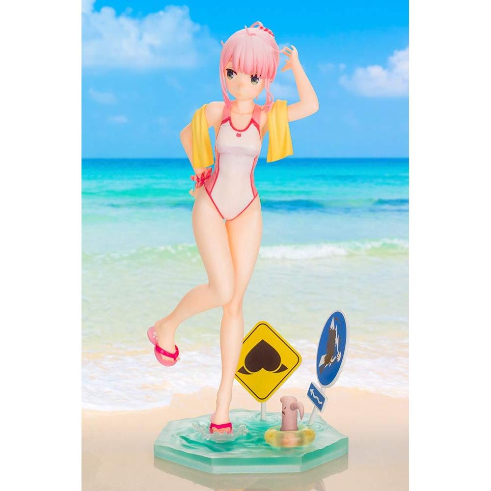 Machikadomazoku Costum de baie Chiyoda Momo ver. Figurina finisata vopsita PVC la scara 17 PP923