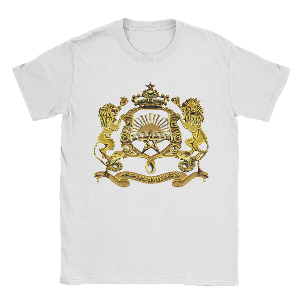 Streetwear TShirt Summer Kingdom Of Morocco  Novelty TShirts  Cotton Tshirt for Men Y2K Casual Print Short Sleeve Tees