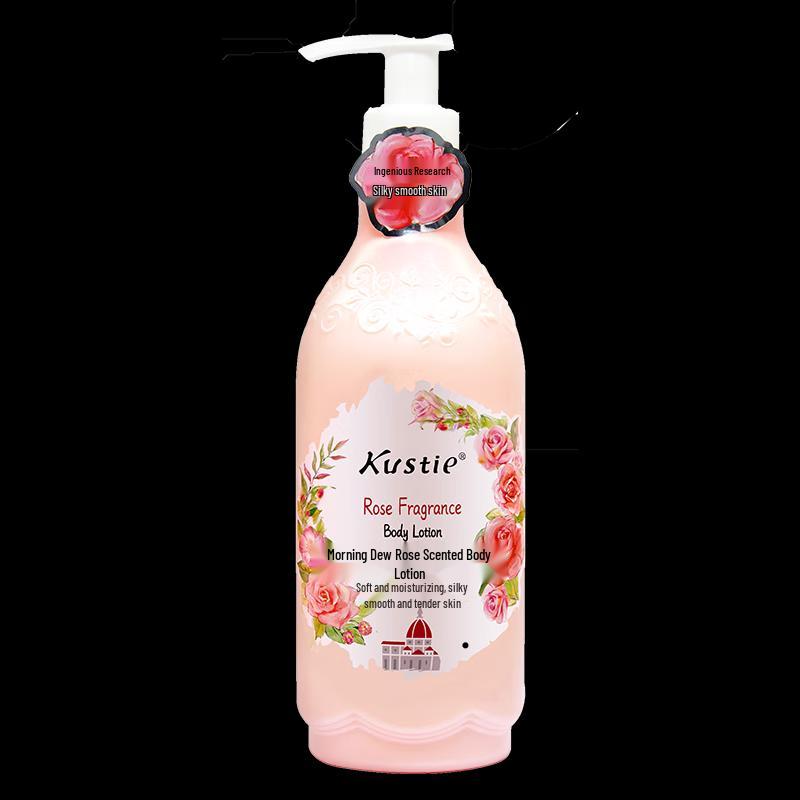 Kustie Rose Petal Shower Gel & Body Lotion Set