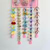 Children Hair Clips Bows Headbands Ties Organizer Hanging Storage Bag Room Decor
