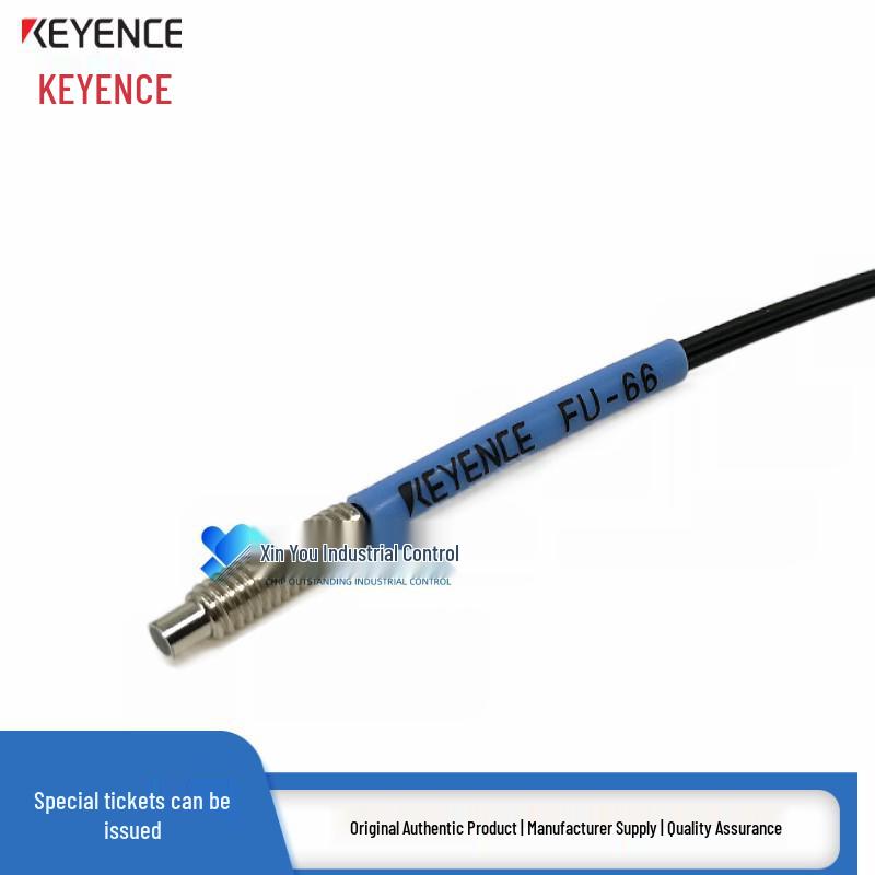 KEYENCE FU-65X Reflective M3 Thread Fiber Optic Sensor Probe