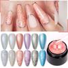 Nail Art Pearl Shell Thread Glue, Popular Fine Flash Polarized Pearl Nail Polish Glue