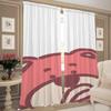 Kitchen Curtains for Living Room 2 Pieces Blackout Curtains Door Curtain  S-strawberry B-bear Bedroom Decoration Partition Shade