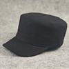 Back-sealed Large Head Circumference Flat Top Hat Pure Colorcasualelegantplus Size Middle-aged and Elderly All Year Roundcasual Peaked Cap Men's Hat