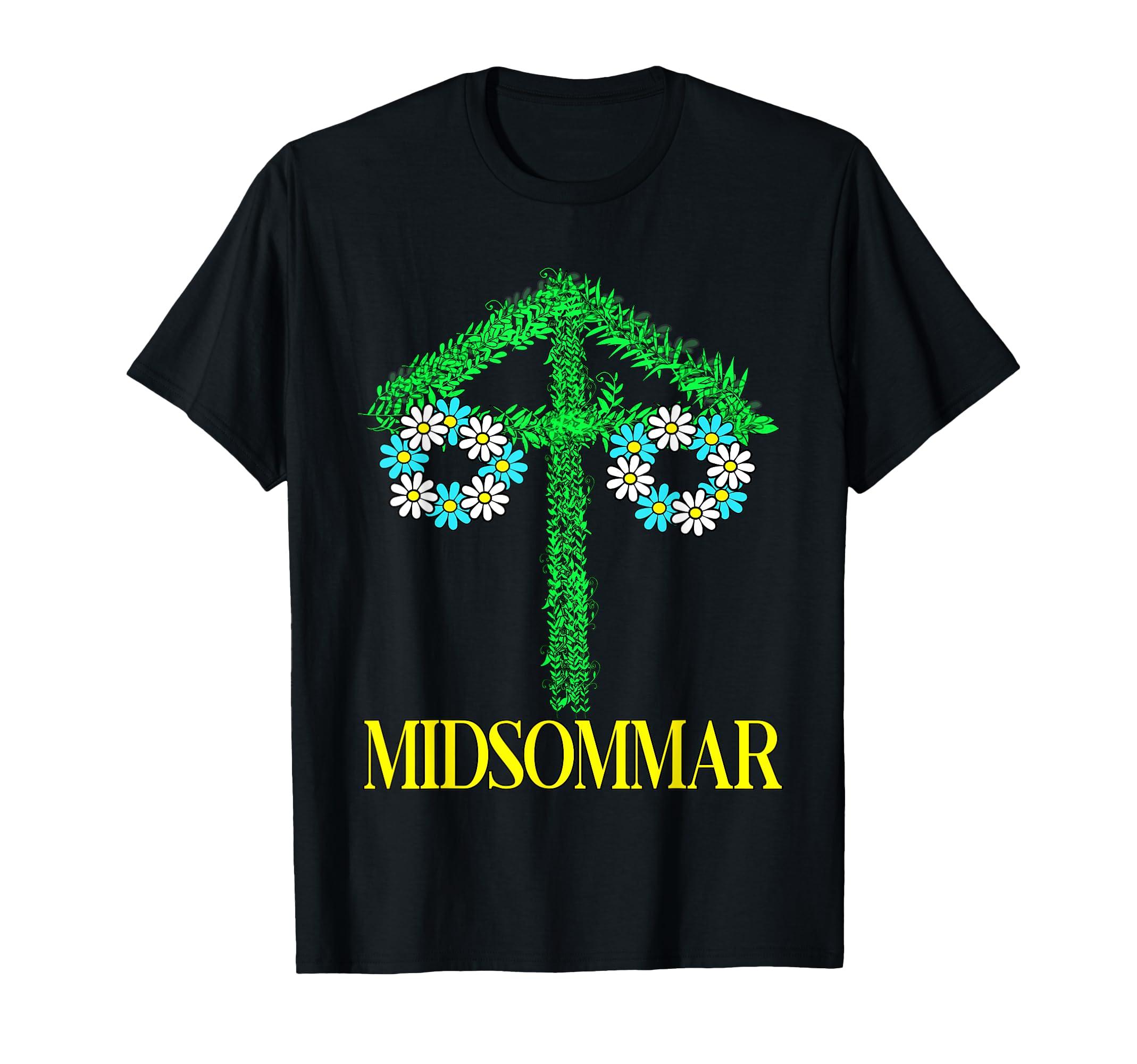 

Midsommar Maypole Midsommar Festival Summer Solstice T-shirt