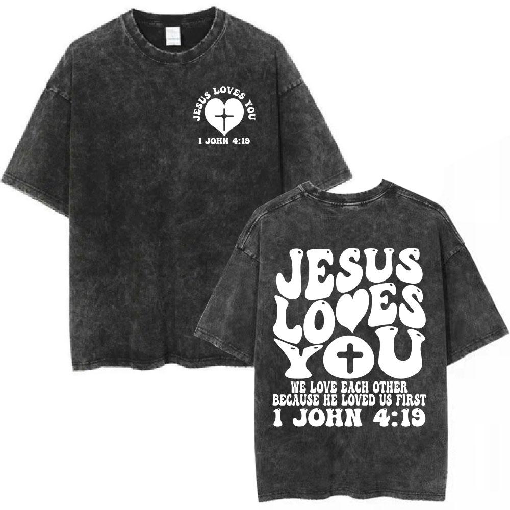 Salvation Jesus Paid It All T shirt Christian Bible Verse Mens Women Clothing Vintage Washed Tshirt Casual Cotton Tshirts Tops