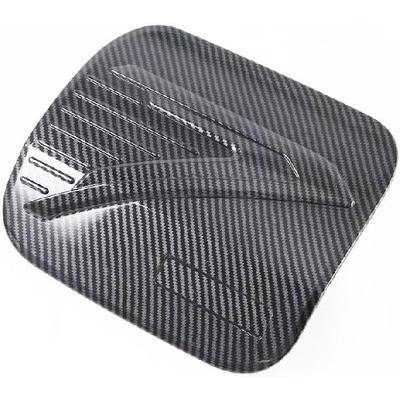 Car Accessories Compatible With Chevrolet TRAX 2023 2024 Fuel Oil Gas Tank Cover Cap Trim ABS Carbon Fiber Pattern