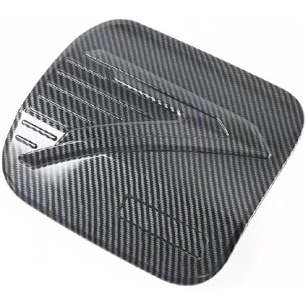 Car Accessories Compatible With Chevrolet TRAX 2023 2024 Fuel Oil Gas Tank Cover Cap Trim ABS Carbon Fiber Pattern