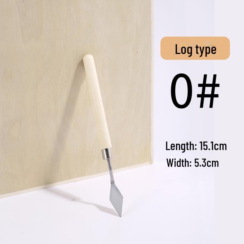 Acrylic Gouache Paint Scraper & Palette Knife Set for Art Oil Painting