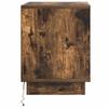 Nightstand Set of 2 Smoked Oak 44 x 34.5 x 45 cm