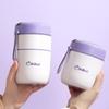 680ml Thermal Lunch Box Stainless Steel Insulated Food Container Double Layers Lunch Box  Home Use