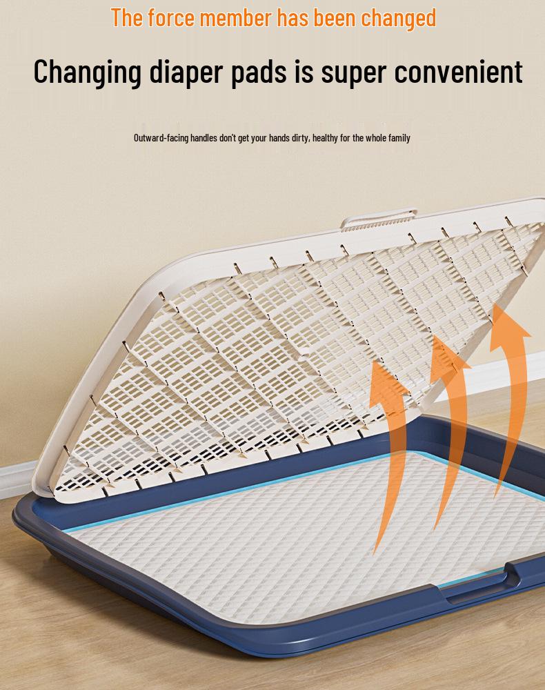 Extra Large High-Fence Anti-Splash Dog Urinal for All Breeds