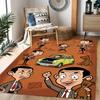 Mr Bean London Trip Carpet Design For Entryway Living Rooms Hallway Study Room Antislip Carpet Decorate Offices Spiritual Gift