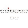 Trendy Minail Round Eyeglass Frames With Prescription Lens Short Sight Eyewear 0 -0.5 -1 -1.25 -1.5 -1.75 -2.0 To -6