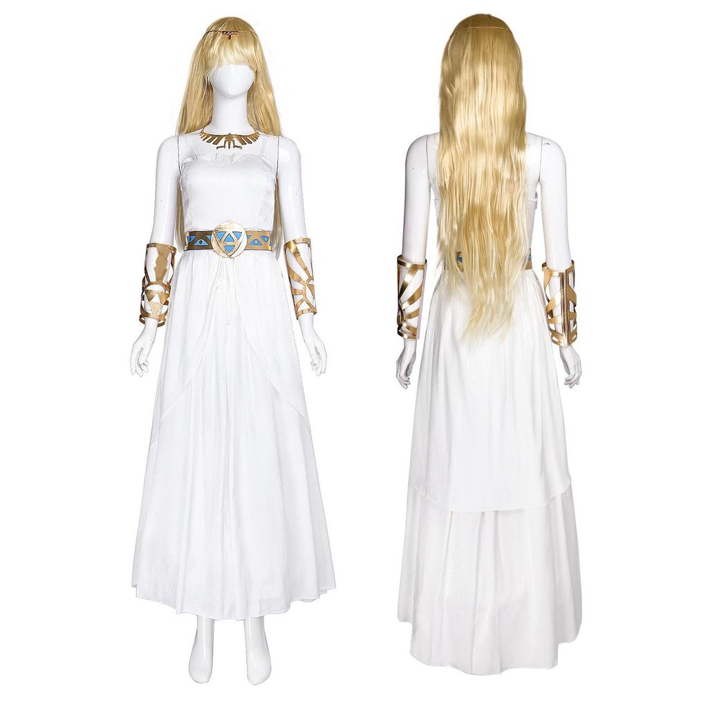 Tears of the Kingdom: Link & Zelda Cosplay Outfit - Perfect for Halloween & Performances