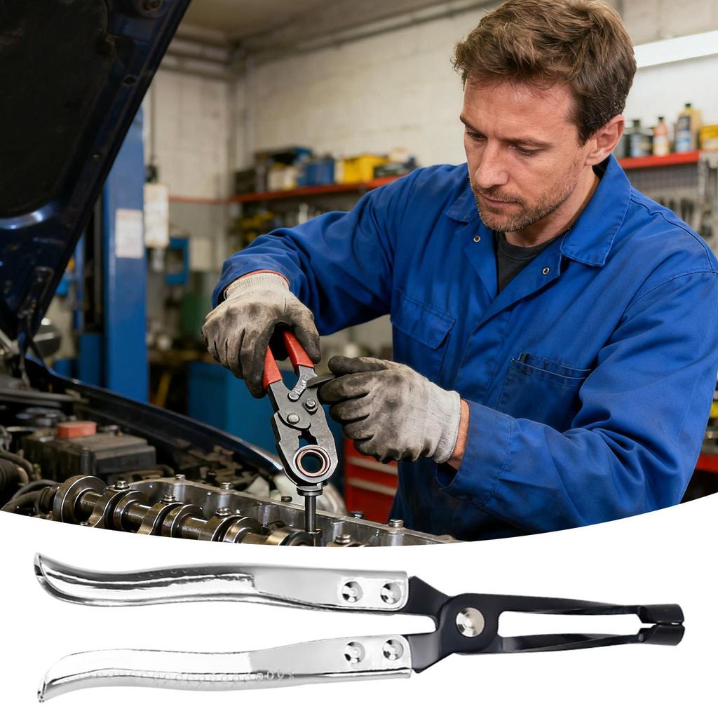 Valve Seal Removal Tool Engine Maintenance Clamp Tool Engine Valve Oil Seal Clamp For Car Truck SUV Vehicle Automotive Wheel