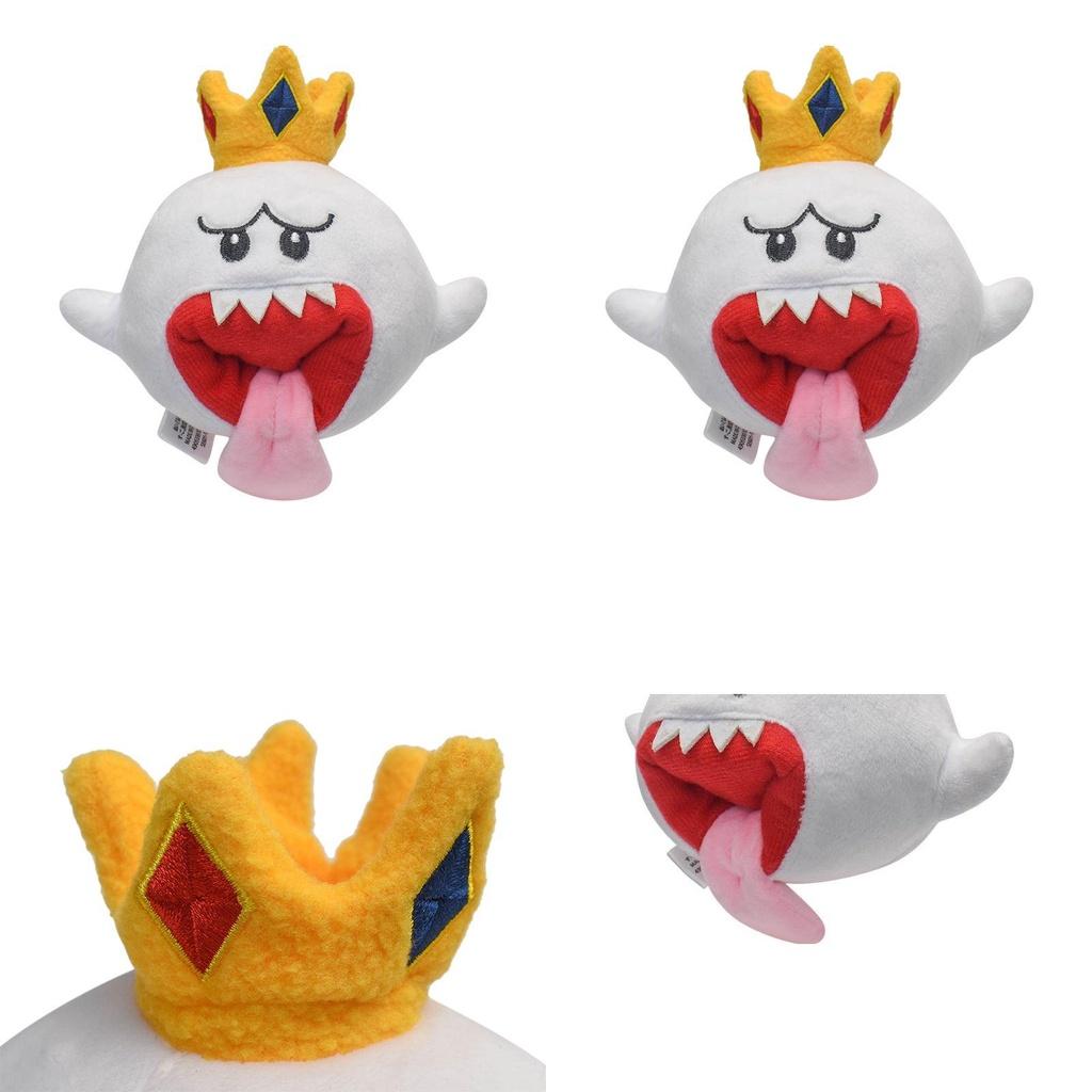 Cute 17cm Super Mario King Boo Plush Toy Stuffed Doll