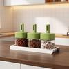 Leak-proof Glass Seasoning Bottle Moisture-Proof Salt Container Food-grade Spice Jar  Kitchen