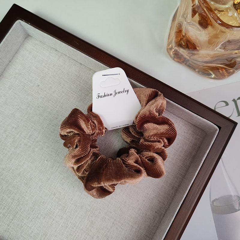 3pc Cute Solid Velvet Ponytail Holder Elegant Hair Tie Elastic Hairbands Hair Rope for Women Girls Kids Holiday Hair Accessories