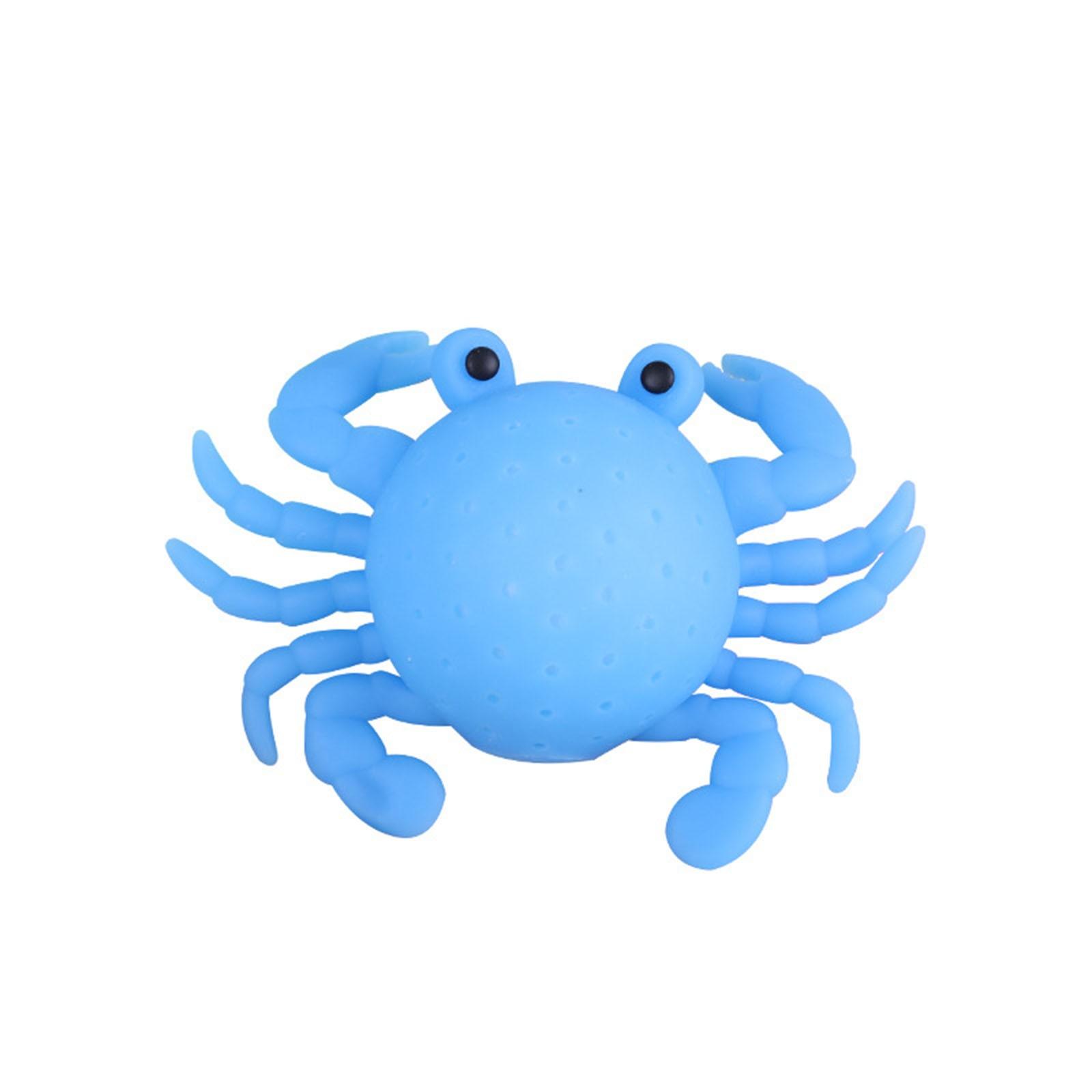 

Водопоглощающий Краб Детские Игрушки для Ванны Пляжные Игрушки для Игры в Воду Игрушки для Игры в Воду для Малышей с Весельем Щипания Краба One Size