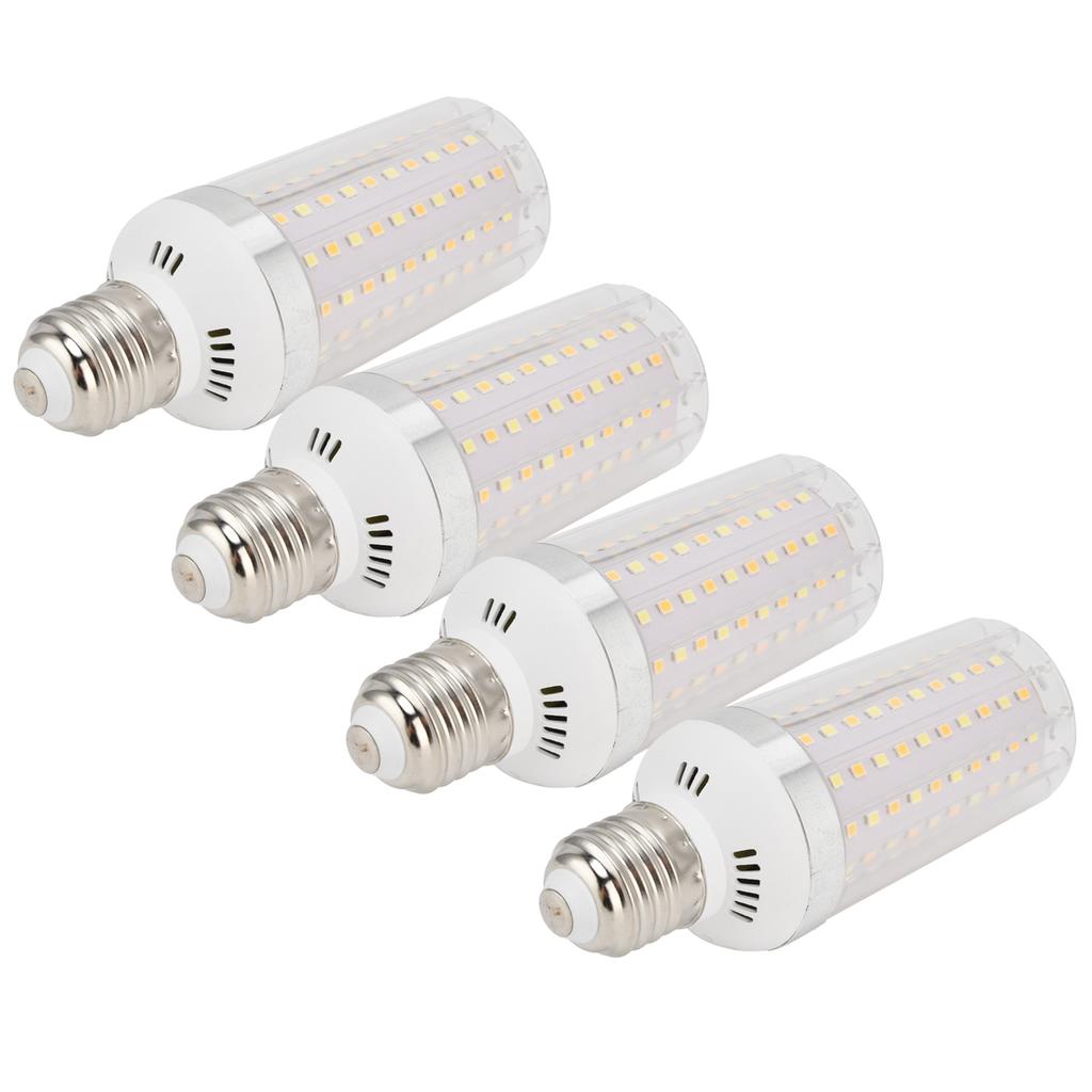 4Pcs E27 LED Corn Bulb 3500LM 2835 Light Bulbs for Indoor Chandelier Table Lamp 85 265V(30W Pure White Warm White )