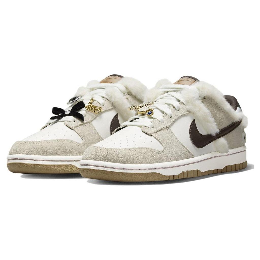 Nike Dunk Low Mink And Jewels Women Sneakers Brown Sail Baroque-Brown FB1859-121