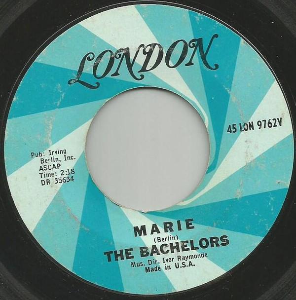 

7inch Record BACHELORS - Marie 45LON9762V London Records 1965 US Jazz Used