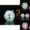 Resin Craft Mermaid Night Light With Star Design For Bedroom Decor