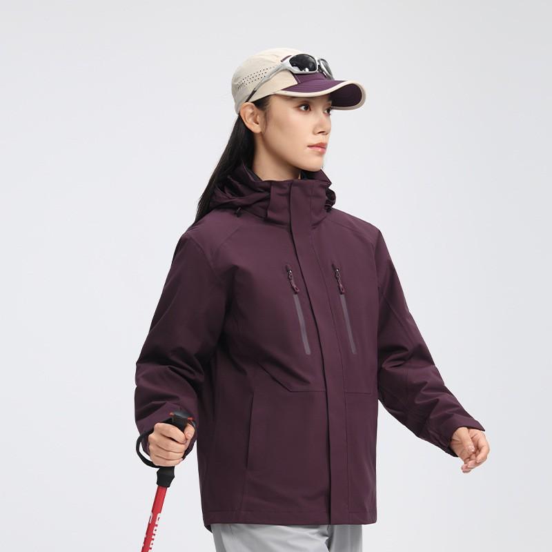 New Standard Detachable Fleece Liner 3-in-1 Jacket Men Women Outdoor Business Windproof Waterproof Coat